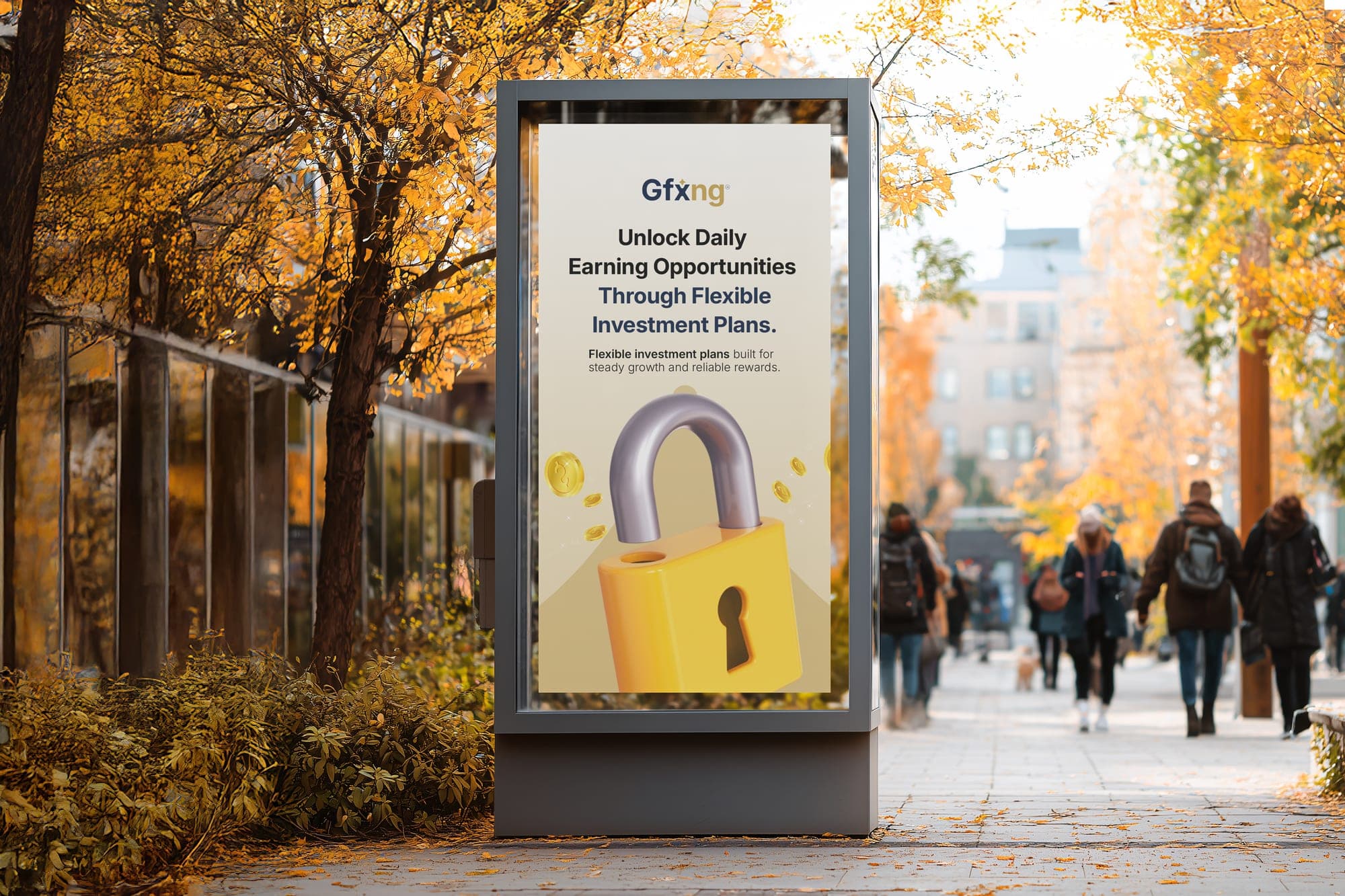 Autumn street GFXNG billboard